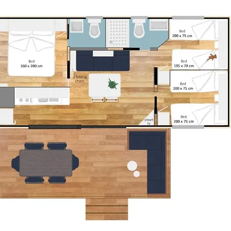 Estivo Premium Mobile Homes On Pra Delle Torri Campsite Caorle